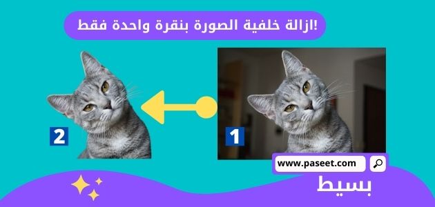 ازالة خلفية الصورة اون لاين بنقرة واحدة فقط!