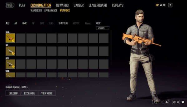 Can you change your name or appearance in PUBG2