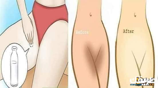 تفتيح المناطق الحساسة تجربتي بطرق طبيعية من المنزل 5 تفتيح المناطق الحساسة تجربتي