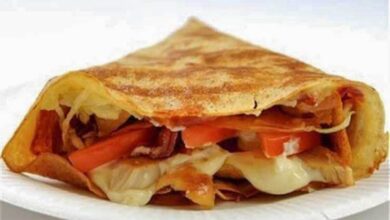 طريقة عمل الكريب المالح 5 طريقة عمل الكريب المالح