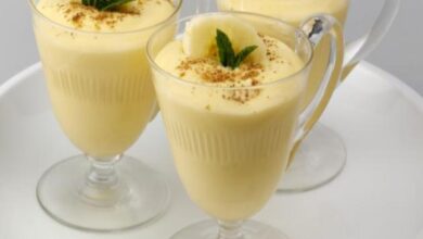 طريقة عمل المهلبية بالكاسترد بطريقة سهلة 3 طريقة عمل المهلبية بالكاسترد بطريقة سهلة