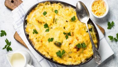 وصفات الكوسا بالبشاميل 7 وصفات الكوسا بالبشاميل