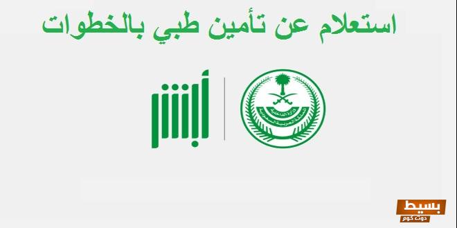 الاستعلام عن صلاحية التامين الصحي للمقيمين السعودية رابط مباشر 6 الاستعلام عن صلاحية التامين الصحي للمقيمين السعودية
