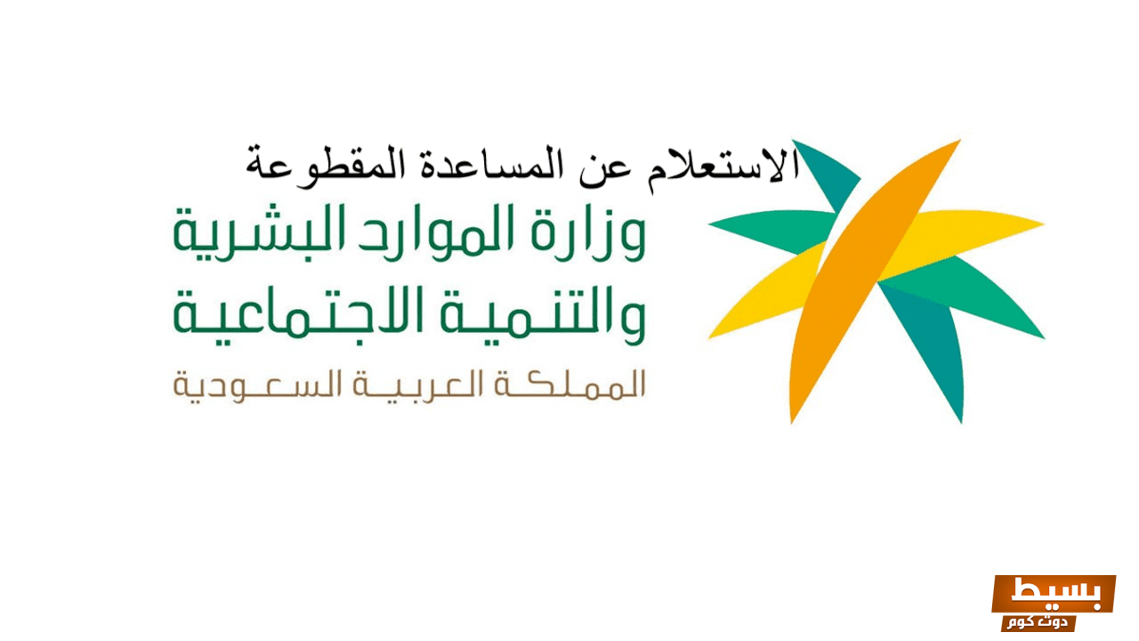 الاستعلام عن المساعدة المقطوعه برقم الطلب رابط مباشر 4 الاستعلام عن المساعدة المقطوعه برقم الطلب السعودية