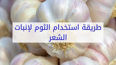 فوائد الثوم لإنبات الشعر في مقدمة الرأس للرجال والنساء 3 474400704941059