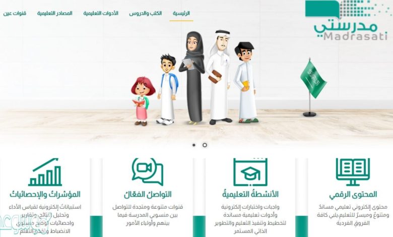 خطوات معرفة مواعيد الحصص في منصة مدرستي لكلا المرحلتين الصباحية والمسائية 1 502452734952864