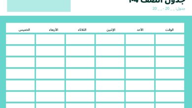 جدول مواعيد الحصص في رمضان 2024 في السعودية 1445 7 857408940096351