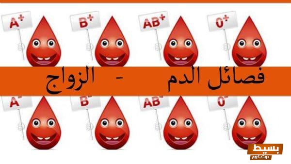 جدول فصائل الدم والزواج: اكتشف أسرار توافق الشركاء وطرق تعزيز العلاقات العاطفية! 4 جدول فصائل الدم والزواج