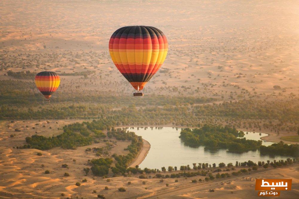 حلمت اني اطير بمنطاد