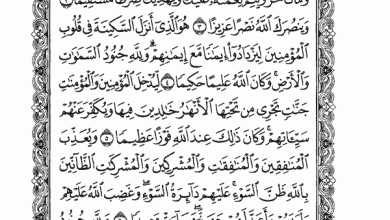 فضل سورة الفتح لقضاء الحوائج: بوابة لتحقيق الأماني وتحقيق النجاح في حياتك اليومية 7 سورة الفتح