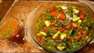 رؤية السلطة الخضراء في المنام: رموز ومعاني تغوص في أعماق عالم الأحلام! 3 طريقة عمل السلطة الخضراء مثل المطاعم2